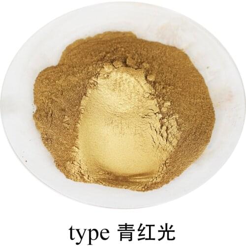Copper Pigment Pearl Powder Mineral Mica Powder DIY Dye Colorantfor Crafts Arts Soap Eye Shadow 50g Copper Mica Powder Pigment