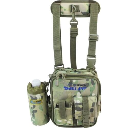 Multi-Purpose Fishing Tackle Bag With Water Kettle Pocket 18*8*20cm Fishing lure Box Tackle Accessory Container X321G