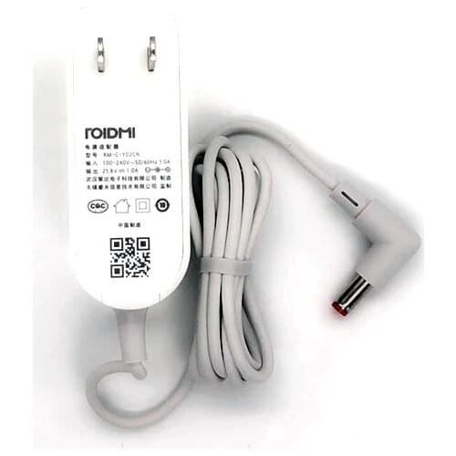 Original Roidmi NEX Series NEX2 PlUS/2Pro F8 Pro Wireless Handheld Vacuum Cleaner Accessories Charger Power Adapter With EU Plug