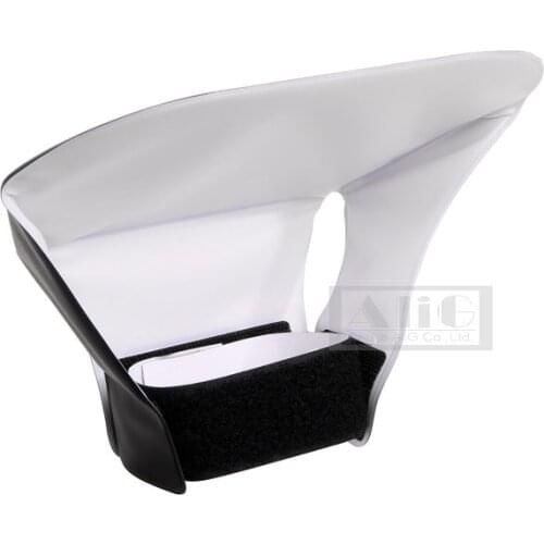 10 Pieces Nylon Camera Flash Light Diffuser Soft Box Reflector For Canon 430EX 580EX II for Yongnuo YN560 YN565 YN460 Speedlite