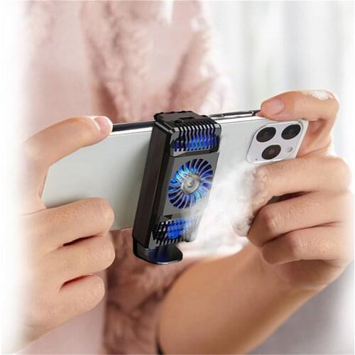 Semiconductor Mobile Phone Radiator for PUBG Game Anchor Gamepad Adjustable Cooling Fan For IOS Android Phone Heat Sink