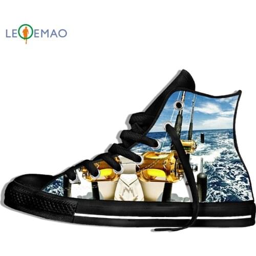Outdoor Walking Shoes Hip Hop Is A Hit For Fun Fish-Pole Mens/Womens In Sport Shoes Comfortable Lace-up Students Sneakers
