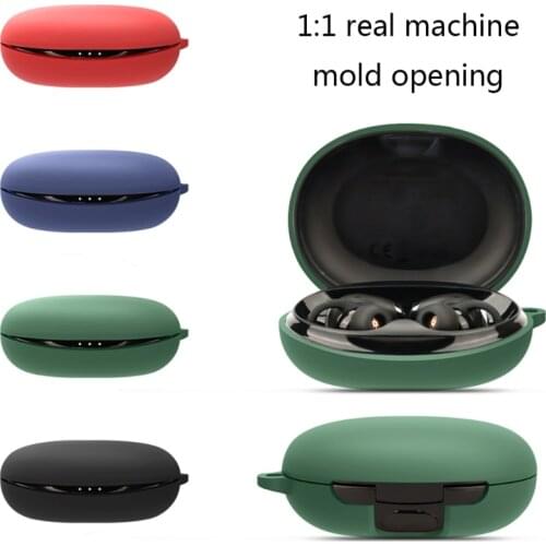 Shockproof Protective Cover Shell Anti-lost Earphone Case for -Anker Life A2 NC TWS Bluetooth Earphone Accessories F62C