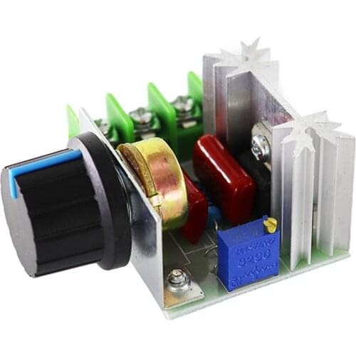 AC 220V 2000W SCR Voltage Regulator Dimming Dimmers Speed Thermostat Controller