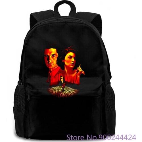 Twin Peaks Art , Dale Cooper Audrey Horne , All s Hip Hop women men backpack laptop travel school adult student