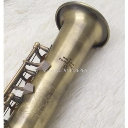 Newest Yanagisa S-901 Soprano Saxophone B flat Sax Antique Caopper with Case Mouthpiece