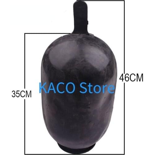 Water pump pressure tank air bag automatic 24L black butyl non-toxic food tank air bag water supply expansion