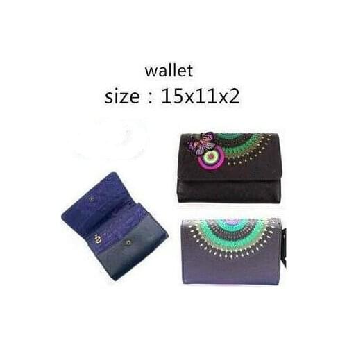 Spanish Lady Embroidered Butterfly Purse