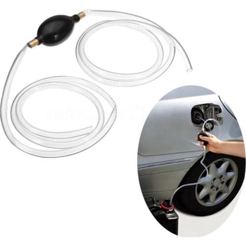1PC Fuel Liquid Transfer Pump Manual Hand Pump Suction Oil Water Petrol Fuel Liquid Transfer Pump Pipe Home Use