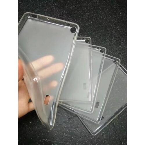 10pcs Soft TPU Back Cover Case for Huawei MediaPad T3 7 7.0 BG2-W09 7 inch Honor Play Pad 2 Tablet Pouch Bag + Stylus Pen