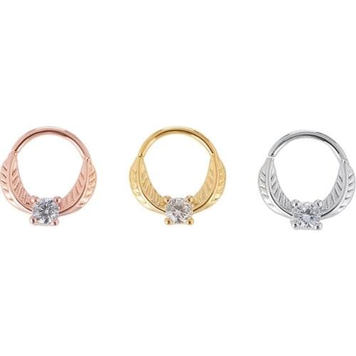 10pcs Body Jewelry Piercing CZ Lip Labret Ring Ear Helix Daith Cartilage Tragus Earring Nose Septum Ring Bend Shine 18gX8mm NEW3