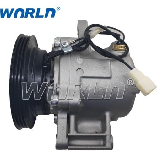 447260-5873 12 Volts Air Conditioner Auto Car Compressor for Toyota Pixis /Daihatsu Mira /Pleo SV07C SV07E 3PK New Model