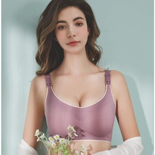New arrival High elasticity nursing bra pregnant women underwear Comfortable breastfeeding bra