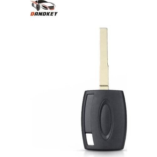 Dandkey Key Case Shell HU101 For Ford Fiesta Mondeo Focus C-Max S-Max Galaxy Kuga Transponder Chip Remote Key Car Accessories