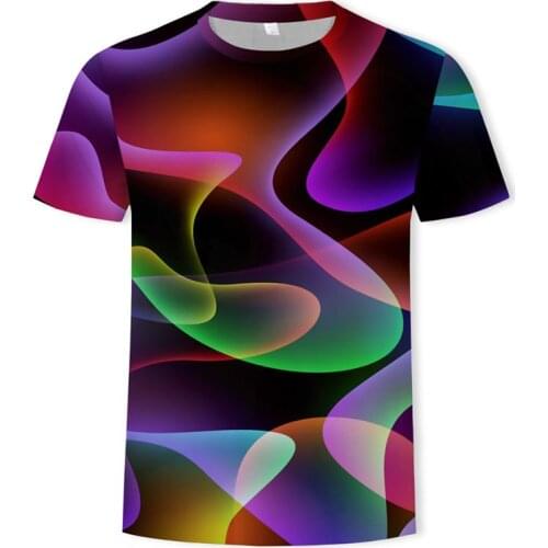 Flame & Smoked 3D t-shirt Mens T-shirt Summer T-shirt Casual T-shirt Short sleeve T-shirt O-neck Street Hip Hop