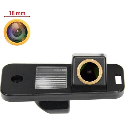 Freezzmi Golden HD Car Rear View Reverse Camera for Hyundai Santa Fe IX25 IX45 2014 2015 Azera Carens Creta Night Vision