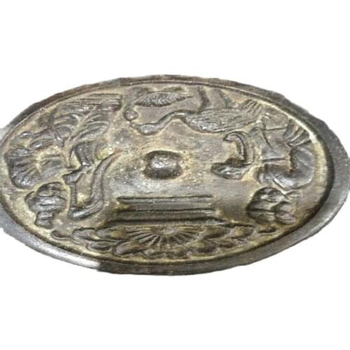 China old Bronze Old Feng Shui Bronze mirror