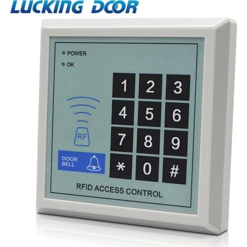 LUCKING DOOR RFID Access Control System Device Machine Security 125Khz RFID Proximity Entry Door Lock 1000 user