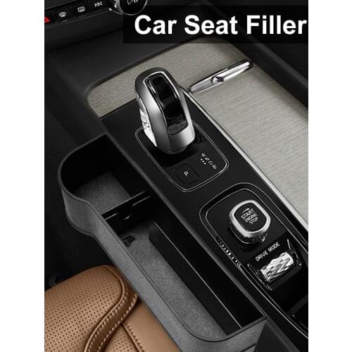 Car Seat Filler Portable Car Organizer Multifunctional Console Side Pocket Caddy Cup Holder For Auto Car Interior Accessories
