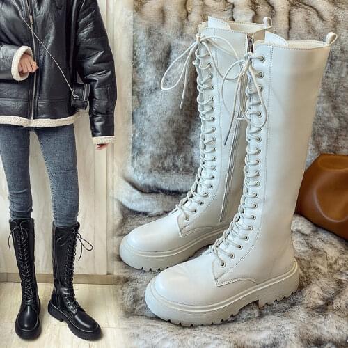 2021 Autumn and Winter New Womens Boots Fashion Knight Boots Pu Over The Knee High Boots Thick Winter Boots Sexy Womens Boots