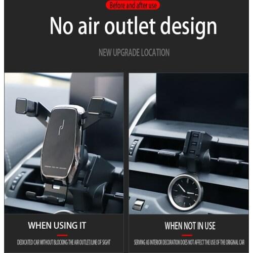 Suitable for new Lexus NX 2018-2020 car phone holder special car holder