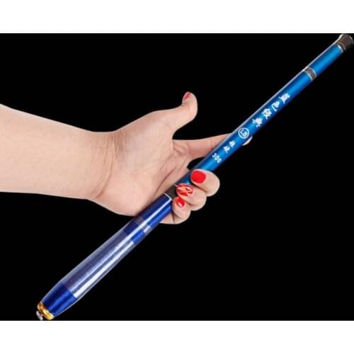 DYGYGYFZ Portable Telescopic Rod Ultra-light Super Hard Carbon Fiber Hand Pole Carp Fishing Rod Ultra-short Stream Fishing Rod