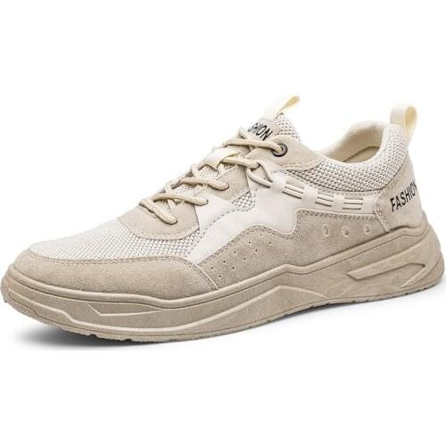 Casual Man Shoes 2021 New Arrival Fashion Sneakers Breathable Hard-wearing Working Shoes for Men Autumn Daily Walking Footwear