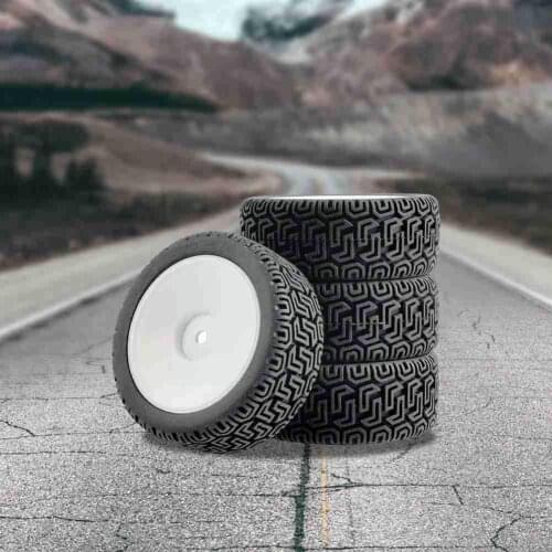 Rubber RC Model Drift Car Toy Modified Tires For 1/18 1/10 1/16 Car On/Off Replacements Crawler Parts Rally 144001 Spare Ro O9T4