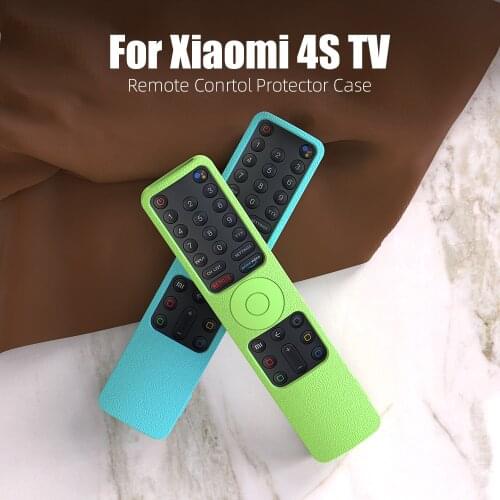 SIKAI Half covers for xiaomi 4s bluetooth wifi smart remote control Silicone Shockproof Cover For mi 4s remote controller