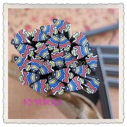 5pcs H-02 5mm Cute Fish Cane Fancy Nail Art Polymer Clay Cane Nail Art Decoration