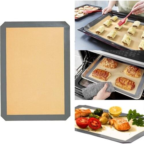 1pcs Reusable environmental protection Silicone baking mat Non-stick silicone oven mat Dough Rolling Mat Baking Mat Pastry Clay