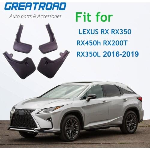 For LEXUS RX RX350 RX450h RX200T RX350L 2016 2017 2018 2019 Mudflaps Splash Guards Front Rear Mudguards