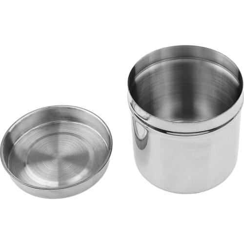Stainless Steel Box Holder Disinfection Case for Cotton Balls