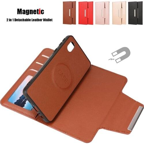 Detachable Leather Case A71 A51 for Samsung Galaxy A41 A31 A21S A11 A81 A91 A01 A10 A30 A50 A70 M30 M20 Magnetic Wall