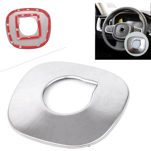 Car Steering Wheel Cover Trim Interior Decoration for Volvo XC60 2th generation 2018 2019 & XC90 2015-2018