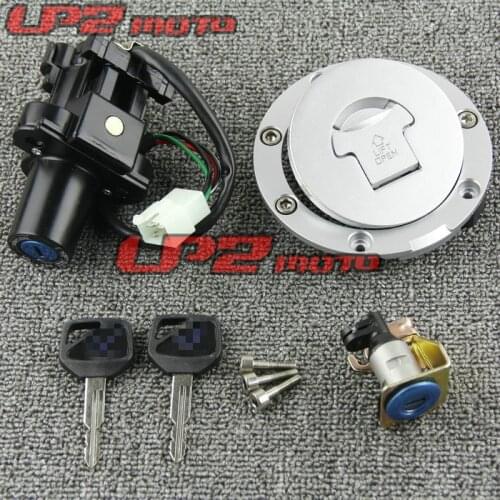 For Honda VTR1000 99-05 VFR800 02-09 All Full Car Lock motorcycle ignition Switch Lock Key Gas Tank Cap Cover