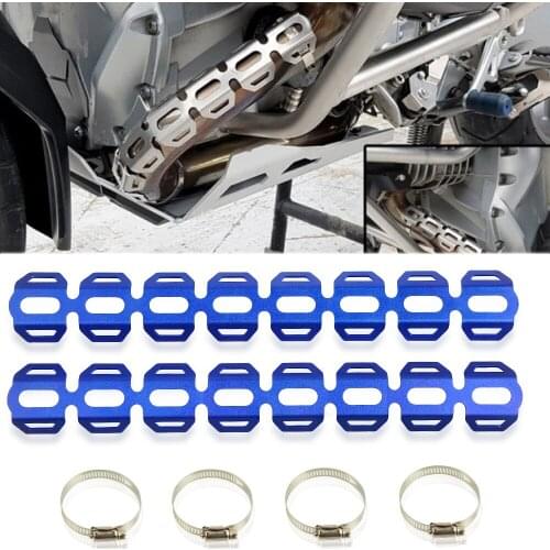 For BMW R 1200 GS F800GS F700GS F650GS R1200GS Adv Exhaust Pipe Header Heat Wrap Shield Guard Cover Motorcycle ADVENTURE