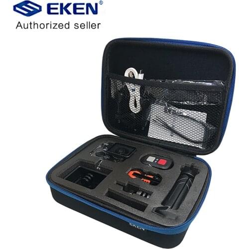 EKEN h9 h9r Carrying Bag Case Medium Size Anti-shock Storage Bag for Go pro Hero 6 5 4 EKEN H9R H6S H5s SJCAM SJ4000 Camera Bag