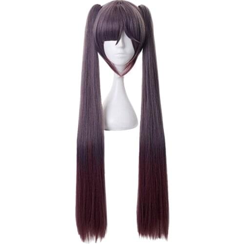 Genshin Impact Astrologist Mona Megistus Cosplay Wig Heat Resistant Synthetic Hair Carnival Halloween Party Props