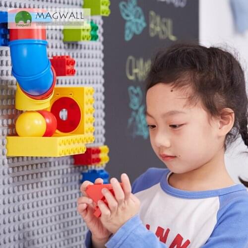 Magwall Creative Magic Blocks Graffiti Wall children early education game set