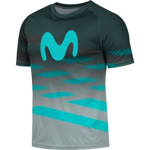 Быстросохнущие футболки MAILLOT MOVISTAR China At AliExpress