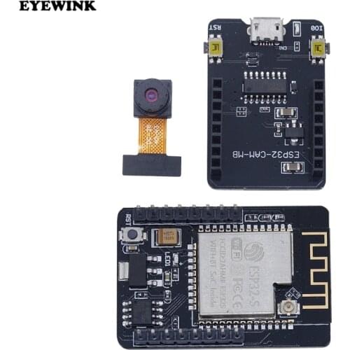 ESP32-CAM WiFi Bluetooth Module OV2640 2MP Camera Module FT232RL FTDI USB to TTL Serial Converter 40 Pin Jumper Wire for Arduino