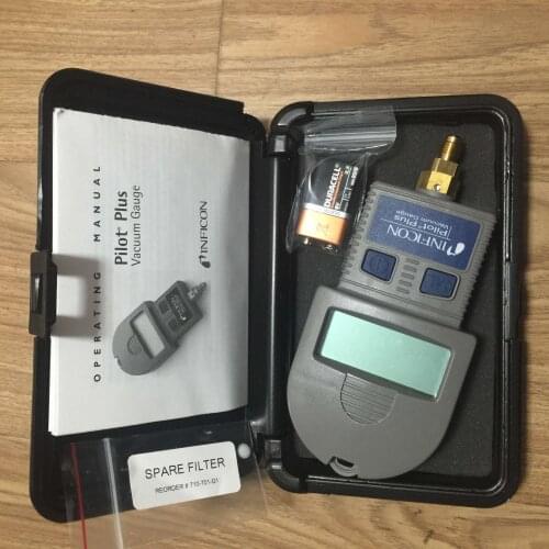 German Pilot Plus Pirani gauge flange 710-202-G27 KF16 and 710-202-G1