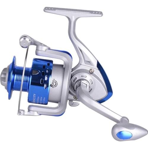 HiUmi 8BB pesca beginner plastic fishing reel 5.2:1 Lures wheel CS1000 - 7000 spinning reel fly reels carretilhas de pescaria