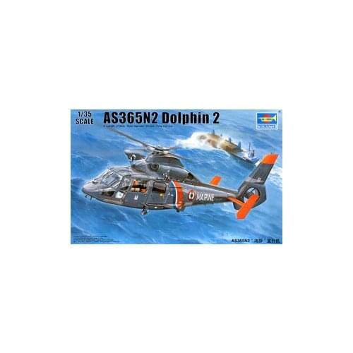 Trumpeter 1/35 scale model 05106 AS365N2 Dolphin 2 multi-purpose helicopter