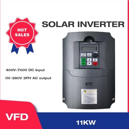 Solar DC or Household Power Input Output 3_Phases 380V 11 KW For Pump Motor