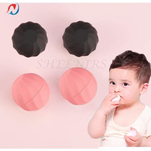 Sheenirs 3pcs 7g empty ball shape Lip Care Balm 7ml Egg shape lip balm container for DIY Hydrating Vegan Lip Moisturizer