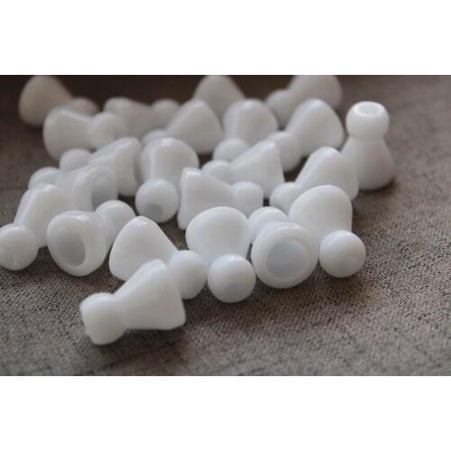 100PCS/LOT---14mm--16mm diam bulk white toy skeleton self-assembly safety toy joint for DIY accessories--size option