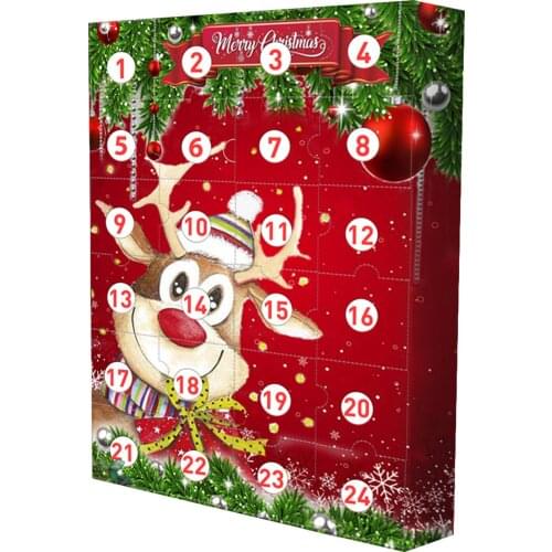 2021 Christmas Advent Countdown Calendar Ornaments 24 Days Mystery Pendant For Children Christmas Gifts