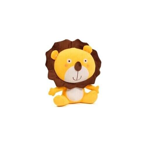 40cm cartoon lion plush toy sunflower pose design lovely lion doll w5355